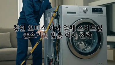 창원 오피스 이사 업체: 스타트업, 중소기업 맞춤 이사 전략